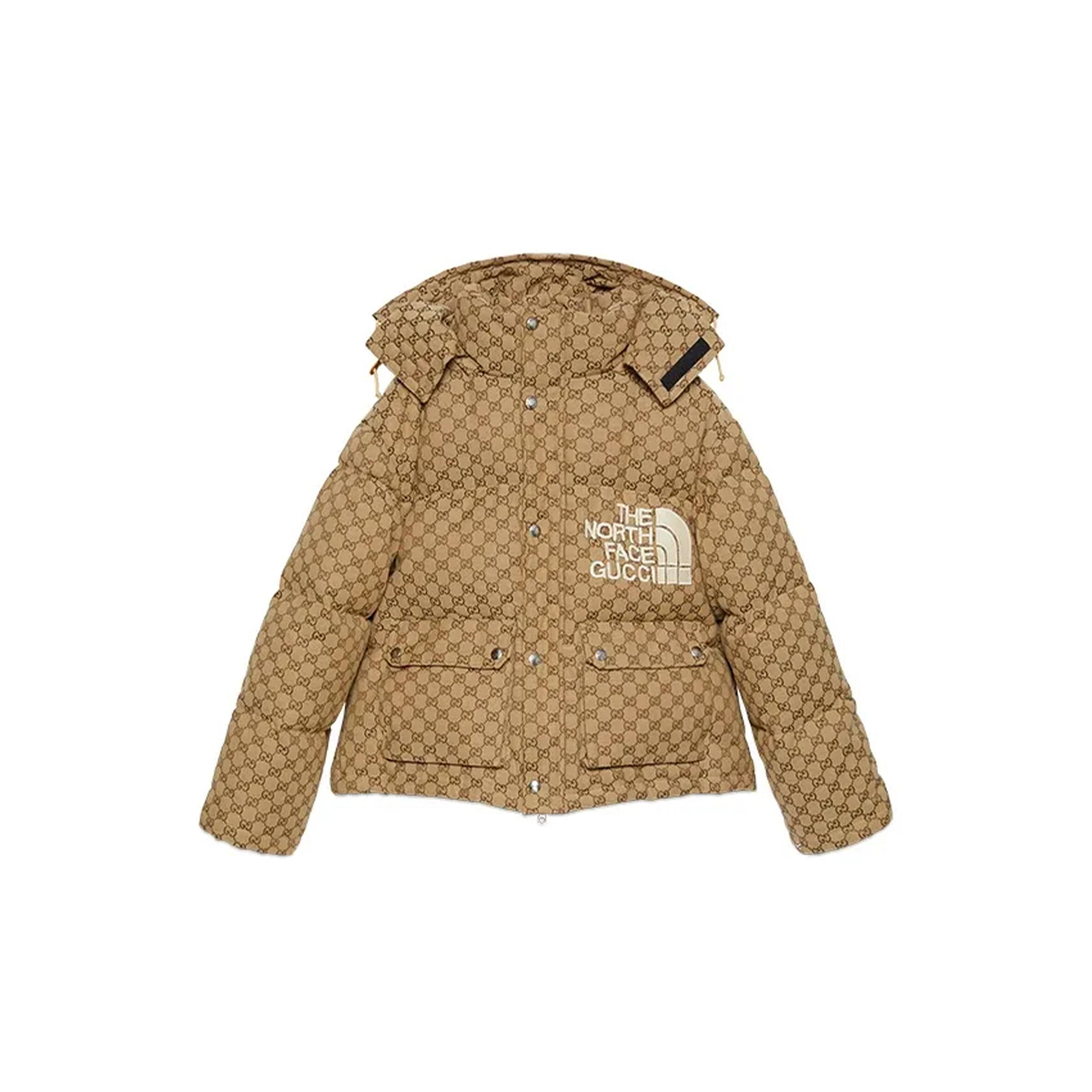 Gvc*1 x the n0r*h fa*e print jacket 657012